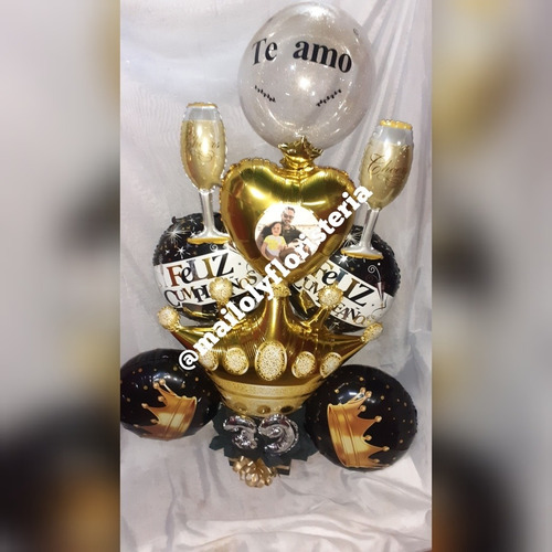 Floristeria Ramos Arreglo Caballeros Globos Día Del Padre