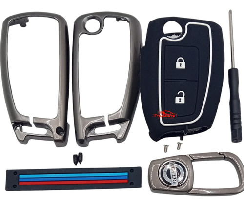 Capa De Chaveiro De Zinco 2b Para Nissan Np 300 Frontier