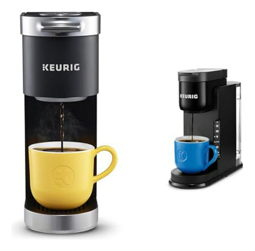 Cafetera Keurig K-mini Plus & K-express, Negra