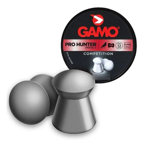 Imagen 3 de 10 de Balines Gamo Pro Hunter 4,5 Perforantes X250 Rifle Aire Caza