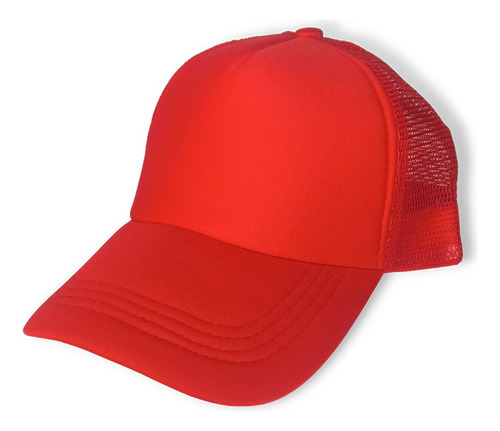 35 Gorras Lisas De Malla Esponja Trucker Camionero P Sublima