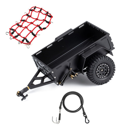 Remolque Trx4m De Aluminio Para Transportar Detras Del Coche