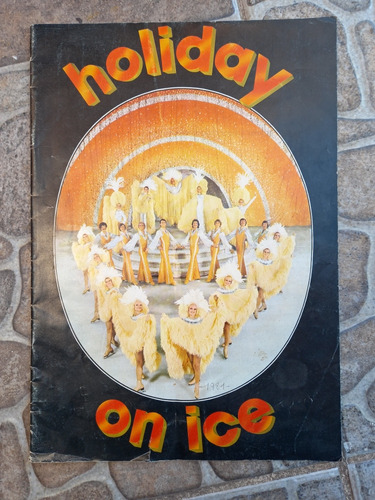 Antiguo Programa Importado Holiday On Ice 1976