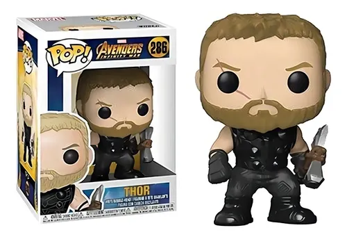 アメコミ Funko POP Avengers Infinity War Thor Funko Pop Marvel Avengers Infinity War - Thor 286 | MercadoLivre