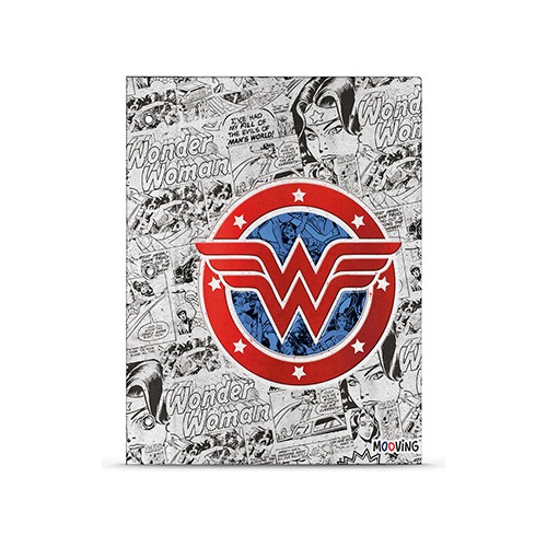 Carpeta Wonder Woman Nº 3 2 Tapas Mujer Maravilla Mooving