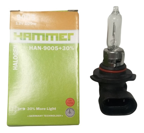 Bombillo 9005 Hammer 30% Mas Luz 12v 60w Tecnologia Alemana