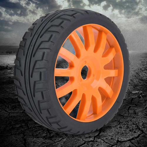 Neumáticos De Goma Orange Rc, Neumáticos Con Cubo De Rueda P