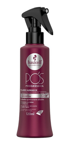 Kit Pós Progressiva Haskell Shampoo E Condic 500ml + Fluido