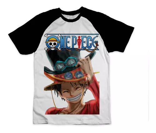 Camiseta One Piece Luffy Chapu Ace Luffy Sabo