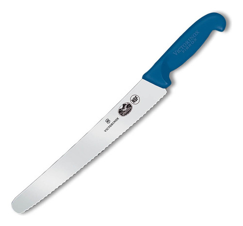 Victorinox Vic-40453 Fibrox Pro - Haccp Blue Chef's - Hoja D