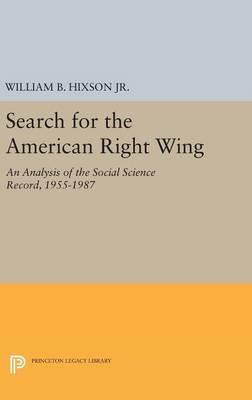 Libro Search For The American Right Wing : An Analysis Of...