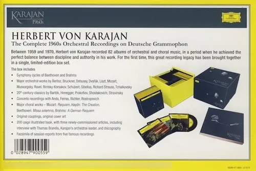 KARAJAN 60 カラヤン60 Karajan CDボックスセット Amazon.co.jp