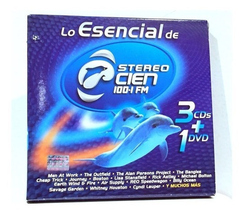 Lo Esencial De Stereo Cien 100.1 Fm | 3 Cds + Dvd Música