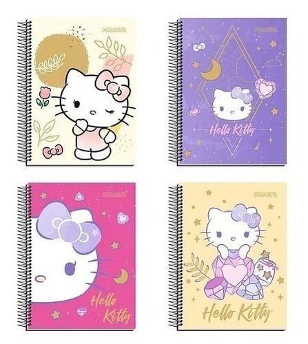 Cuaderno Triple Carta Proarte Hello Kitty 150 Hjs 3 Mat X 4