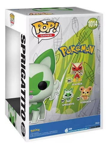Funko Pop! Pokémon - Sprigatito 10 #1014 25cm