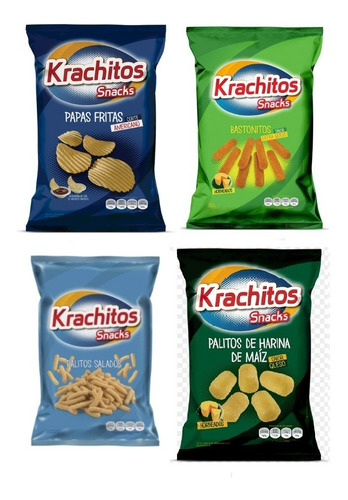 Combo Snacks Gigante Krachitos Fiestissima Liniers
