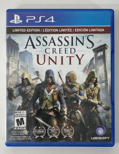 Assassins Creed Unity Ps4 - Físico - Local