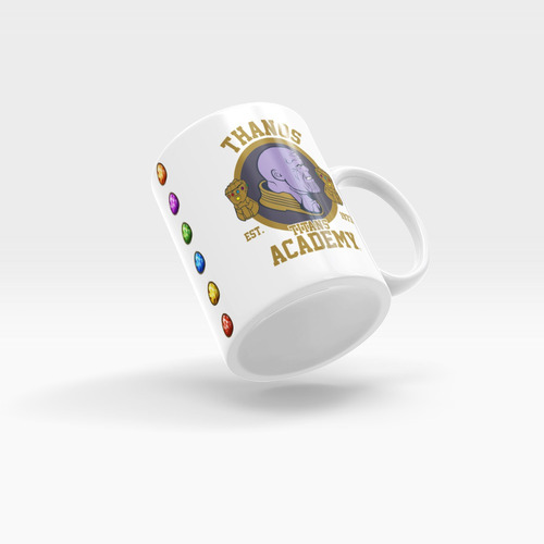Imagem 3 de 3 de Caneca Personalizada Thanos By Cleyton Braga - Beek