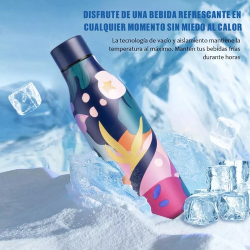 Termo Botella Acero Inoxidable Vaso Térmico Café Té Multicolor