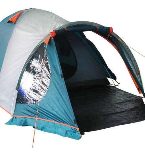 Imagem 3 de 10 de Barraca Camping 3/4 Indy Pessoas Teto Aluminizado Uv 2500mm