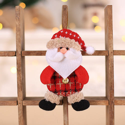 6 Colgante Decorativo For El Árbol Navidad Muñecas Pequeñas