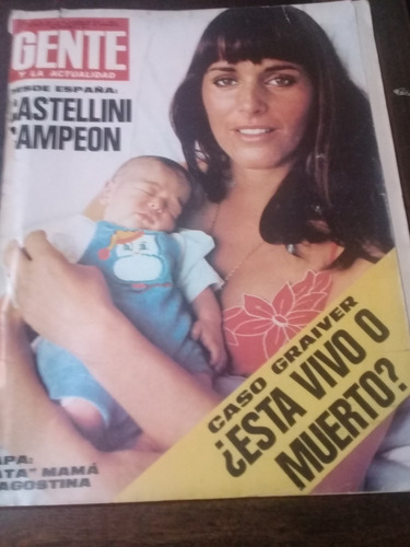 Revista ** Gente ** Nº 586 Año 1976 Tapa: Pata Villanueva 