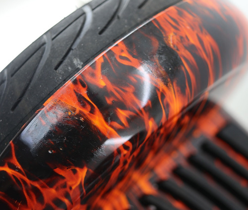 Skate Elétrico Hoverboard Star Fogo 10 Com Fonte A12140