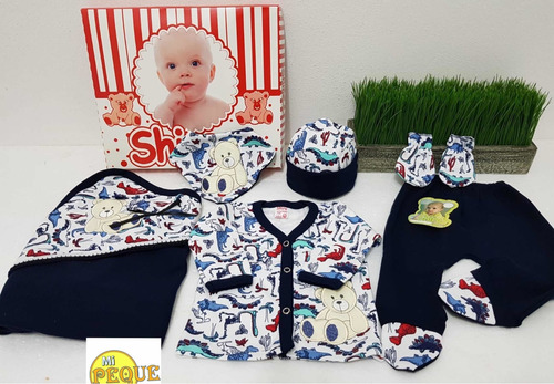 Conjuntos Bebé Algodón. Primeras Mudas. 6 Piezas Set/pack