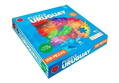 Puzzle Uruguay 200 Piezas