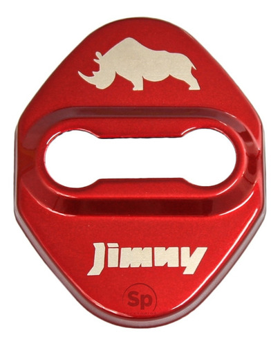 Imagen 5 de 7 de Moldura De Puerta Estetico Color Rojo Suzuki Jimny 21+