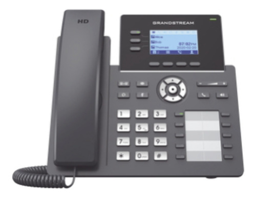 Teléfono Ip Grado Operador, 3 Líneas Sip Con 6 Cuentas, 10