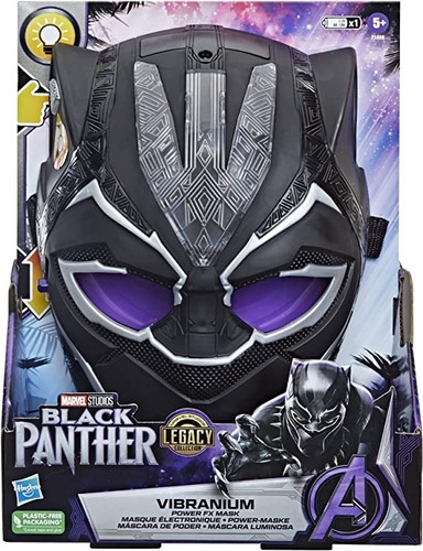 Máscara De Poder Marvel Black Panther Studios Legacy +3