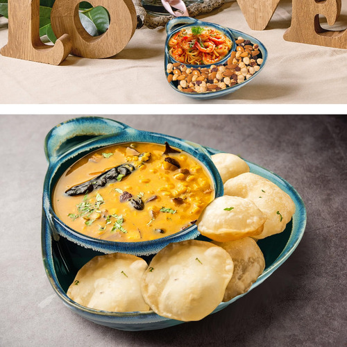 Foldtier 4 Piezas 24 Oz Chip And Dip Bowl Sopa Y Lado Con As