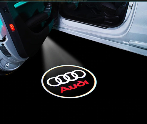 Audi - Luz Led De Puerta Con Logo (par)
