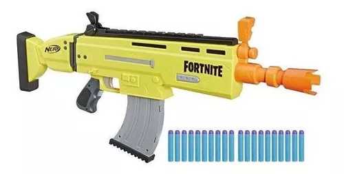 Lançador Nerf Fortnite Reller Ar-l E 20 Dardos Hasbro E7061