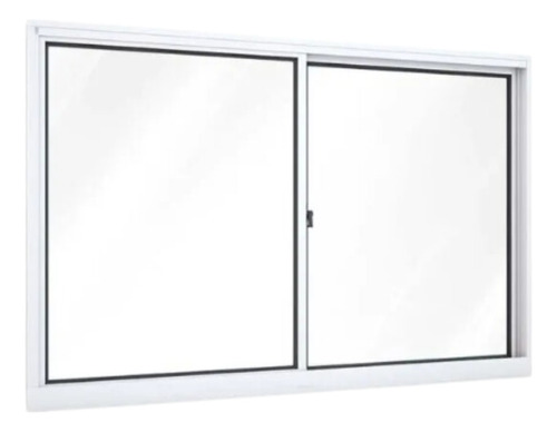 Janela Vitro 2f Sala/cozinha S/g Aluminio Branco 100x150