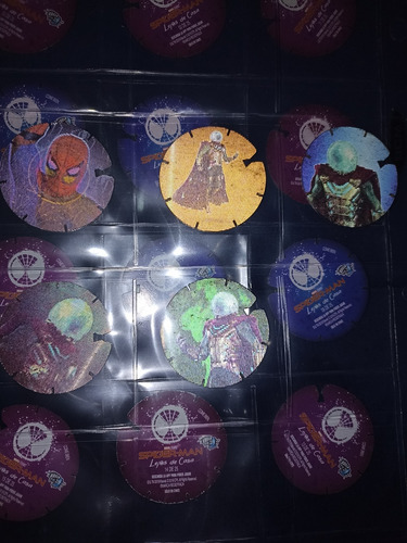 Colección Tazos Spiderman 3d 25/25 (Usado)