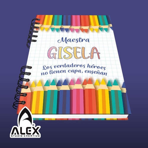 Libretas Maestra Maestro Personalizadas Journal Profesional | Envío gratis