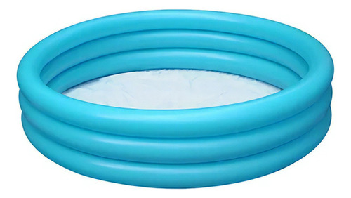 Alberca Inflable Juguete Niño Niña 165x30cm Piscina Color Azul Claro