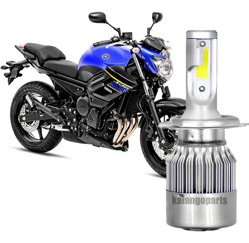 Lâmpada Farol Scud Super Led Cb Falcon Xre Lander Cb500 Xj6