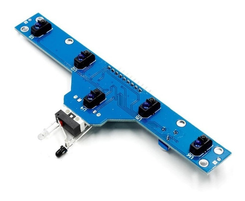 Seguidor De Linea 5 Vías Robot Rover Arduino 