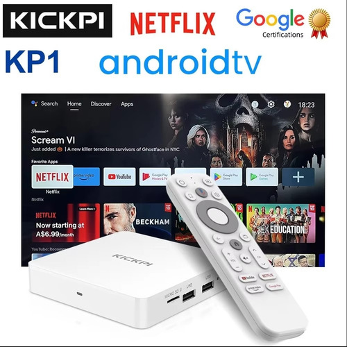 Kickpi Kp1 Kp1 Tvbox 32gb + 2gb Cromecast No Mecool