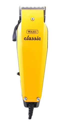 Cortadora de pelo Wahl Professional Classic amarilla 220V