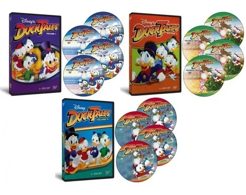 Dvd Ducktales ( 1987 ) : 1ª 2ª 3ª 4ª Temporada - Completo Dvd Ducktales ( 1987 ) : 1ª 2ª 3ª 4ª Temporada - Completo