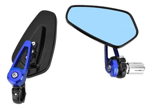 Esupport Azul 7/8  Pulgadamotocicleta Motocicleta Retrovisor