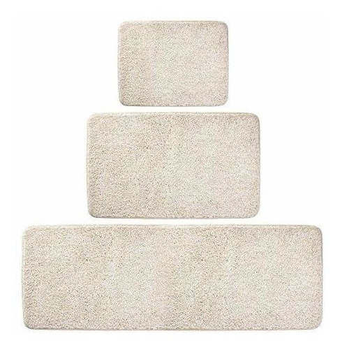 Mdesign Alfombras Rectangulares De Lujo Para Spa, 100% Polié