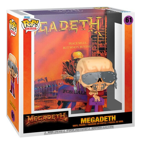 Funko Pop Album Megadeth - Megadeth #61