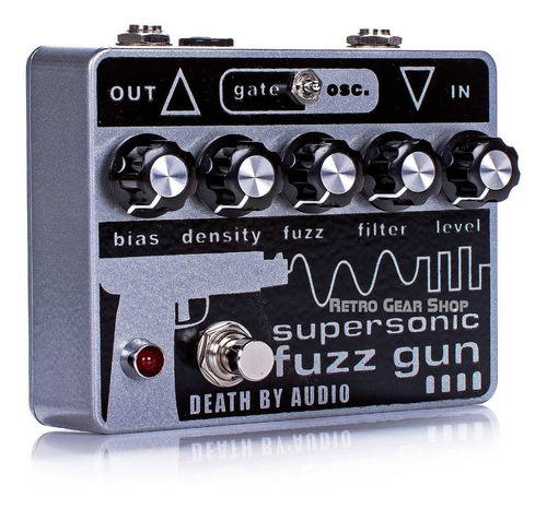 Pedal Death By Audio Supersonic Fuzz Gun Made In Usa Palermo