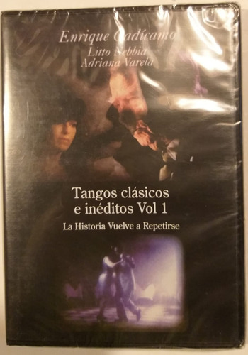 Enrique Cadicamo -tangos Clasicos E Ineditos Vol 1 - Dvd Nvo