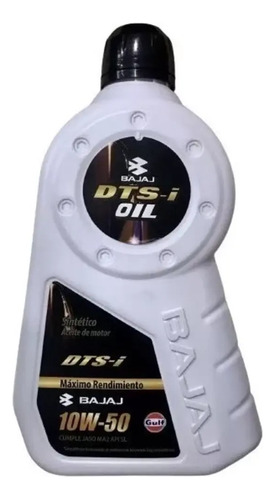 Aceite Lubricante Moto Bajaj Gulf Sintetico 10w50 1lts - Rpm